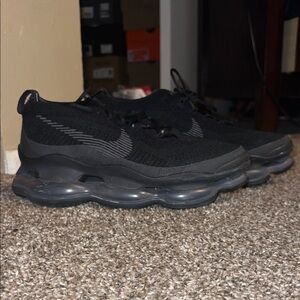 Nike Air Max Scorpion Flyknit “triple black “